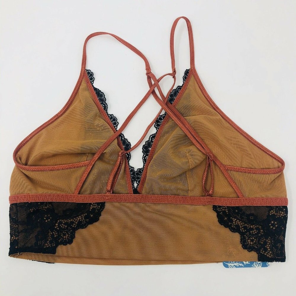 Free People Small Lea Soft Bralette Lace 897 - Picture 5 of 8